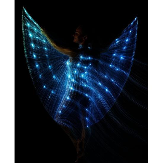 Capa iris con varillas y luz LED – 140 cm Capa iris con varillas y luz LED – 140 cm