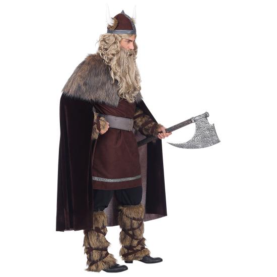 Capa para Disfraz Marrón con Cuello Peluche 1250cms Capa para Disfraz Marrón con Cuello Peluche 1250cms