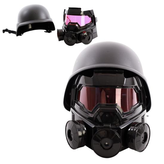 Casco con Máscara Antidisturbios para Disfraz SWAT Casco con Máscara Antidisturbios para Disfraz SWAT