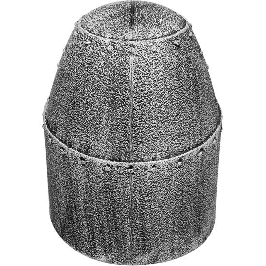 Casco Cruzado Medieval Plateado adultos Casco Cruzado Medieval Plateado adultos
