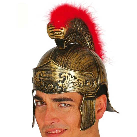 Casco de Romano cresta pelo Casco de Romano cresta pelo