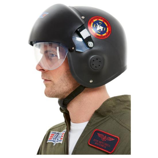 Casco Piloto de Combate Top Gun Lujo Casco Piloto de Combate Top Gun Lujo