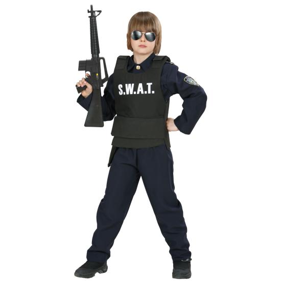 Chaleco antibalas para disfraces S.W.A.T infantil * Chaleco antibalas para disfraces S.W.A.T infantil *
