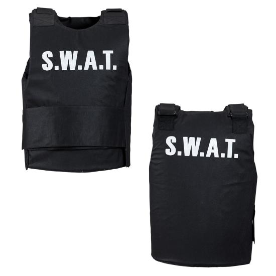 Chaleco antibalas para disfraces S.W.A.T infantil * Chaleco antibalas para disfraces S.W.A.T infantil *