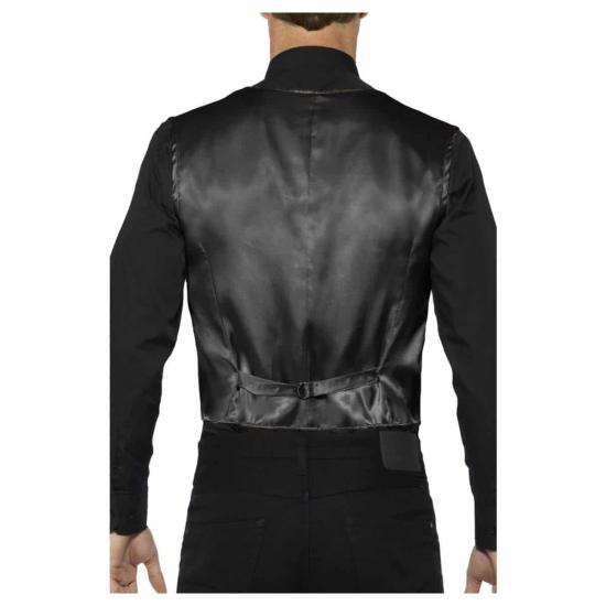 Chaleco Lentejuelas para Adultos Negro ^ Chaleco Lentejuelas para Adultos Negro ^