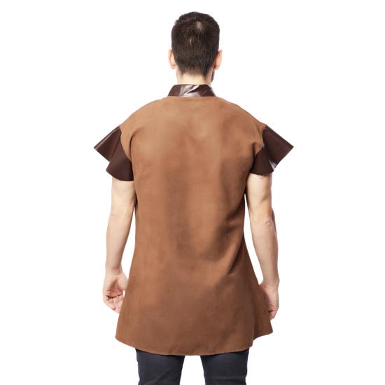 Chaleco Medieval Marrón para adultos Chaleco Medieval Marrón para adultos