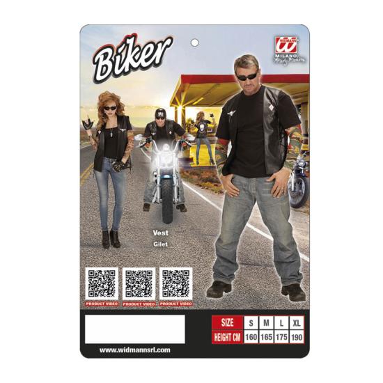 Chaleco Motorista con calavera Chaleco Motorista con calavera