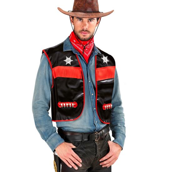 Chaleco para Disfraz de Vaquero Hombre Adulto Chaleco para Disfraz de Vaquero Hombre Adulto