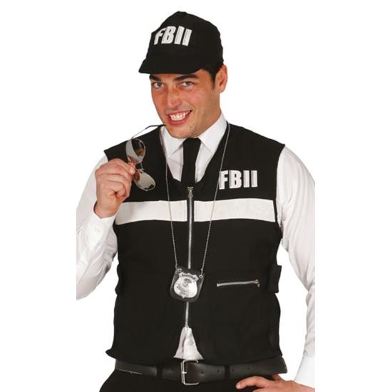 Chaleco y Gorra  F.B.I talla única Chaleco y Gorra  F.B.I talla única