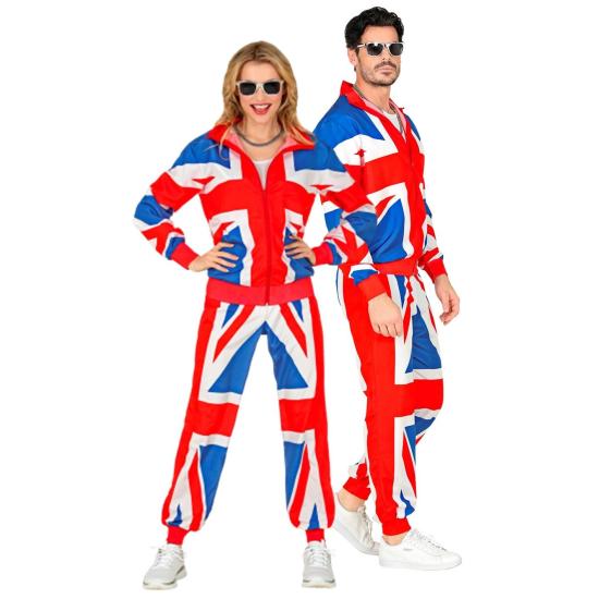 Chandals Ochentero Bandera Inglesa para adultos unisex Chandals Ochentero Bandera Inglesa para adultos unisex