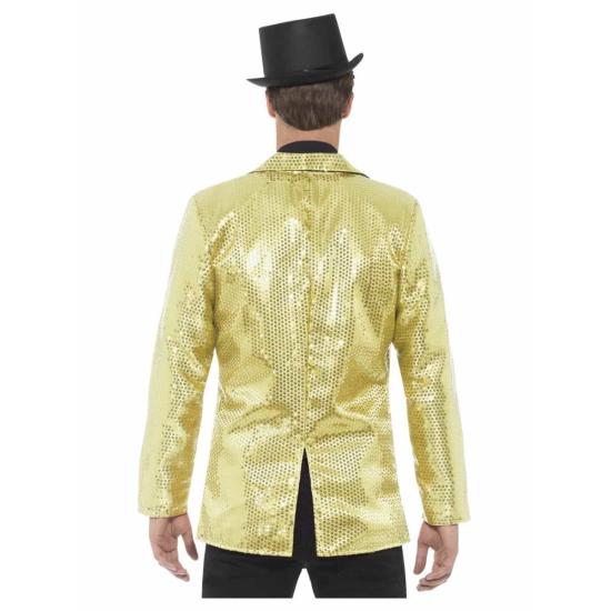 Chaqueta Lentejuelas Dorada  adulto Chaqueta Lentejuelas Dorada  adulto