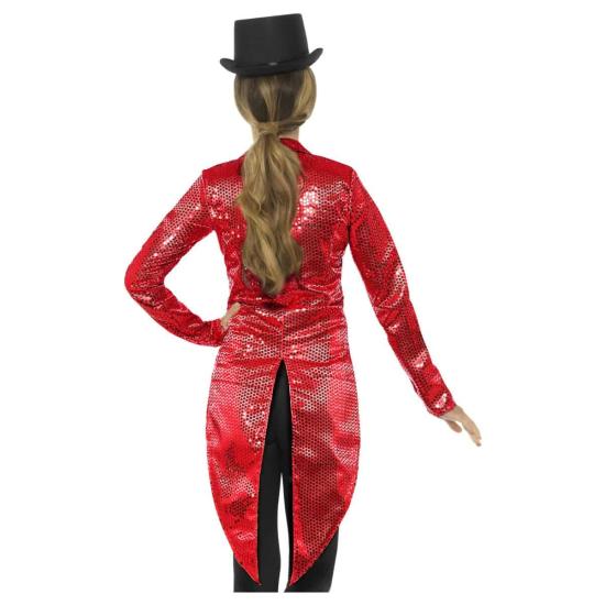 Chaqueta Lentejuelas Roja adulta Chaqueta Lentejuelas Roja adulta