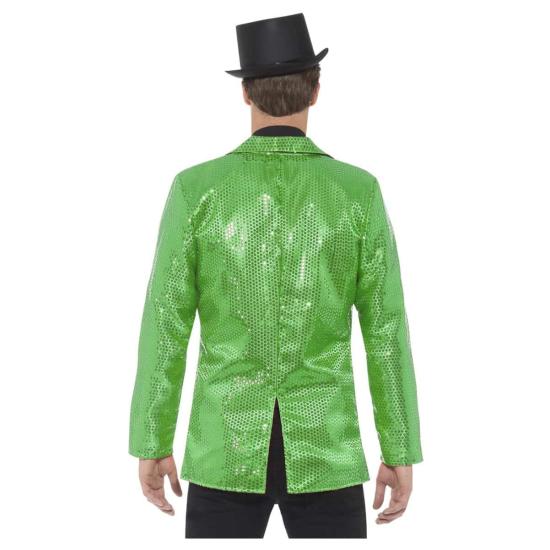 Chaqueta Lentejuelas Verde adulto Chaqueta Lentejuelas Verde adulto