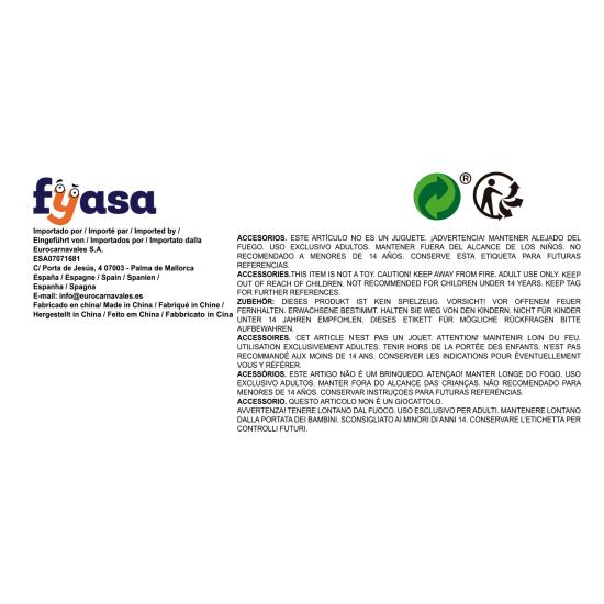 Chistera Amarilla adultos Chistera Amarilla adultos