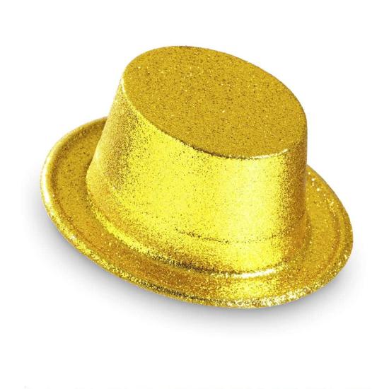 Chistera de Color Oro Brillante Chistera de Color Oro Brillante