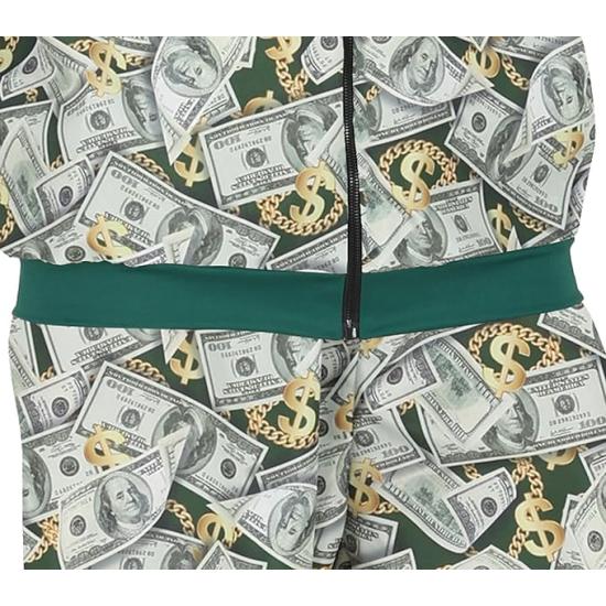 Chándal Hot Shot Dollar Bills de los años 90 adultob ** Chándal Hot Shot Dollar Bills de los años 90 adultob **