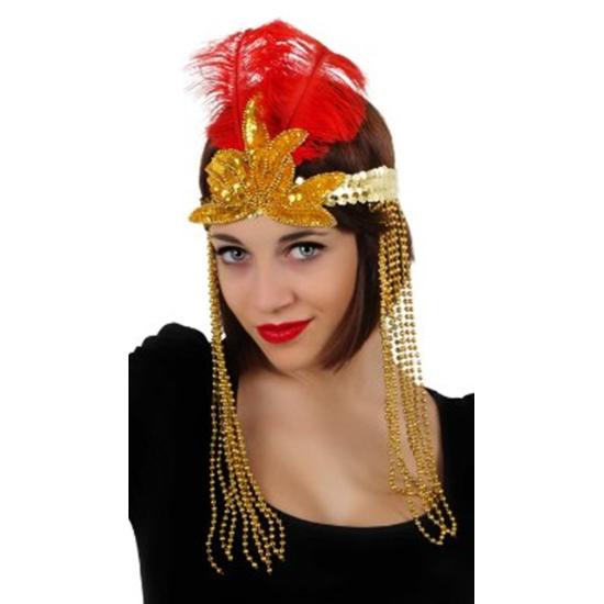 Cinta Cabeza Charleston  Pluma. Cinta Cabeza Charleston  Pluma.