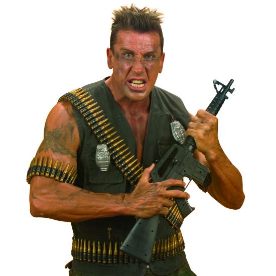 Cinturón de Balas Realistas para el Pecho con 96 und Cinturón de Balas Realistas para el Pecho con 96 und