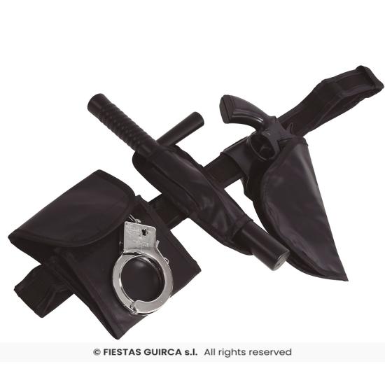 Cinturón disfraz de policía Cinturón disfraz de policía