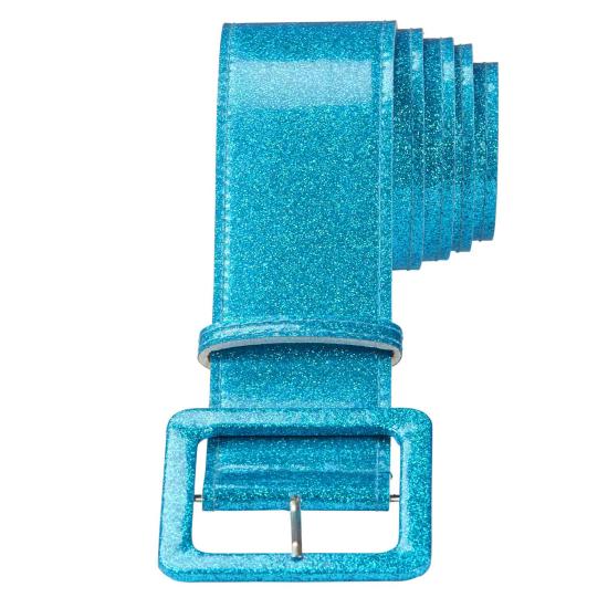 Cinturón Glitter Azul 120 cm . Cinturón Glitter Azul 120 cm .