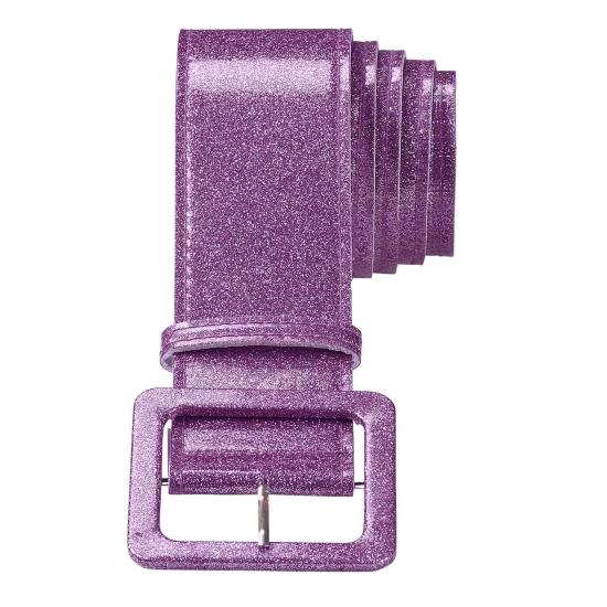 Cinturón Glitter Morado 120 cm . Cinturón Glitter Morado 120 cm .