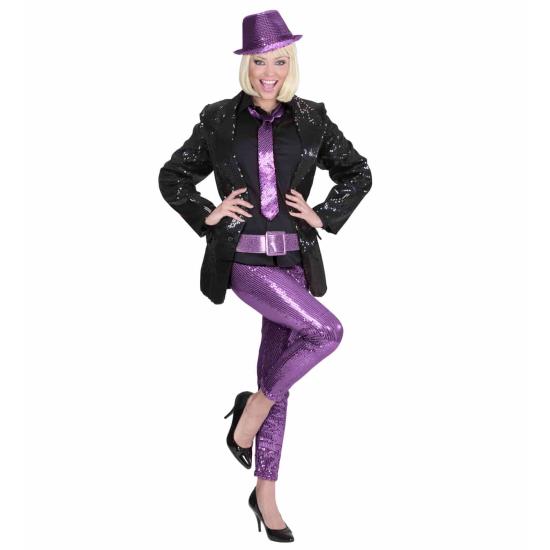 Cinturón Glitter Morado 120 cm . Cinturón Glitter Morado 120 cm .