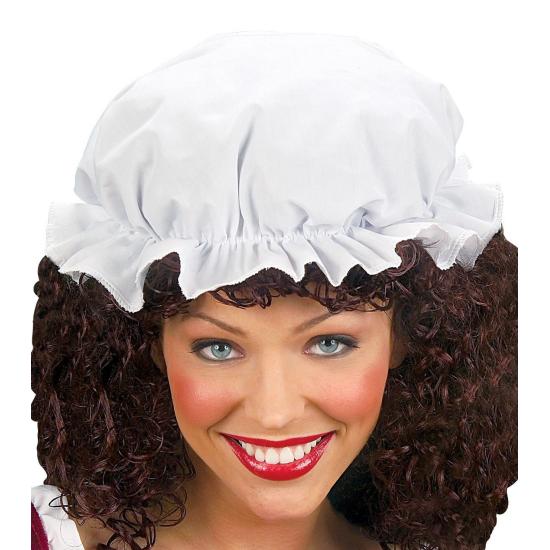 Cofia color blanca. Cofia color blanca.