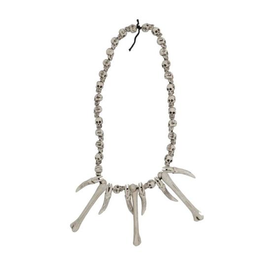 Collar Cavernícola con Calaveras Collar Cavernícola con Calaveras