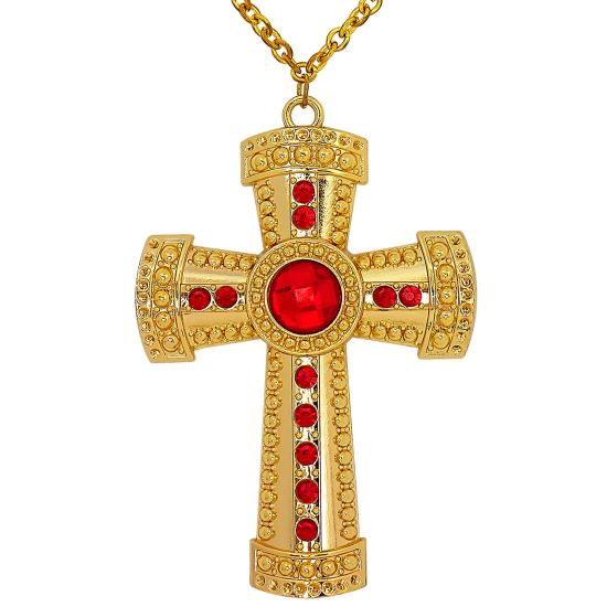 Collar Cruz Dorada Sacerdote / Obispo Collar Cruz Dorada Sacerdote / Obispo