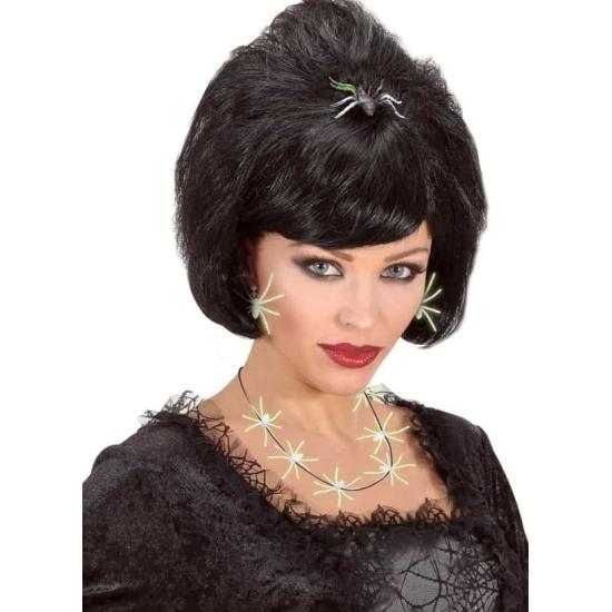 Collar de Arañas Fosforescente 60 cms. Collar de Arañas Fosforescente 60 cms.