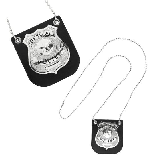 Collar con Placa Policia Collar con Placa Policia