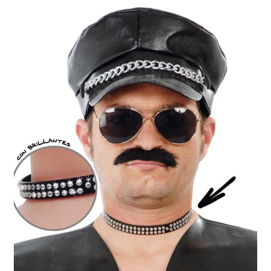 Collar punki brillantes Collar punki brillantes
