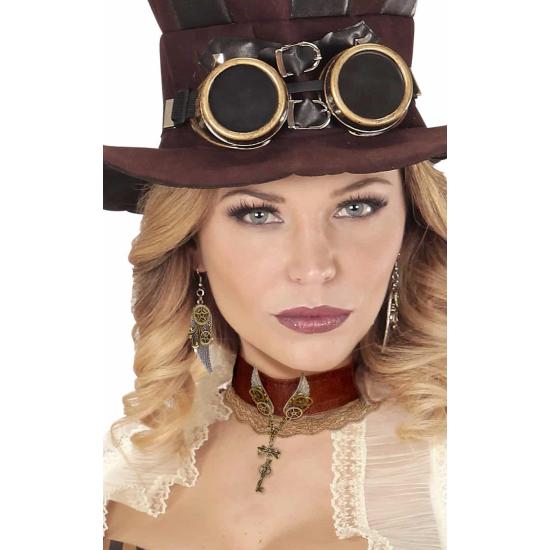 Collar Steampunk con llave Collar Steampunk con llave