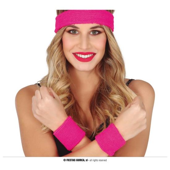 Conjunto 2 muñequeras y cinta pelo Conjunto 2 muñequeras y cinta pelo