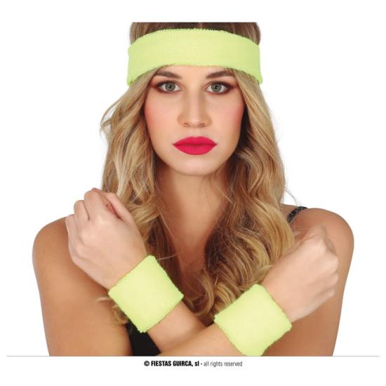 Conjunto 2 muñequeras y cinta pelo Conjunto 2 muñequeras y cinta pelo