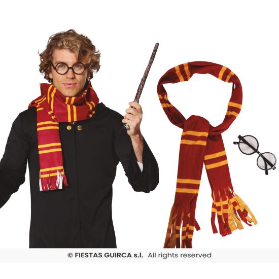 Conjunto de mago Harry  con gafas y bufanda Conjunto de mago Harry  con gafas y bufanda