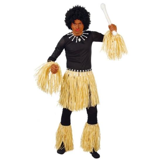 Conjuto Zulu & Hawaiano para Adulto Conjuto Zulu & Hawaiano para Adulto