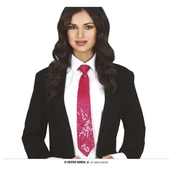 Corbata Lentejuelas de Colores 35 cms Corbata Lentejuelas de Colores 35 cms