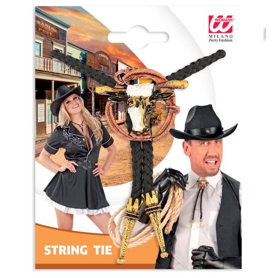 Corbata Vaquera Bolo Cowboy - Widmann Corbata Vaquera Bolo Cowboy - Widmann