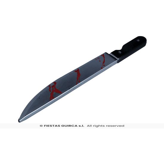 Cuchillo con sangre, 50 cms. Cuchillo con sangre, 50 cms.