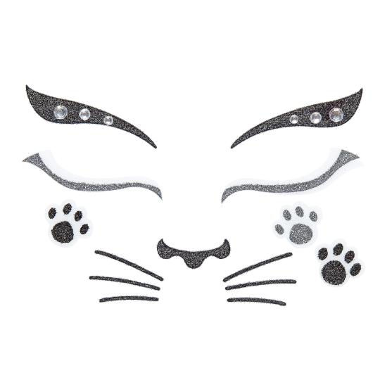 Decoración Adhesiva Cara gato Decoración Adhesiva Cara gato