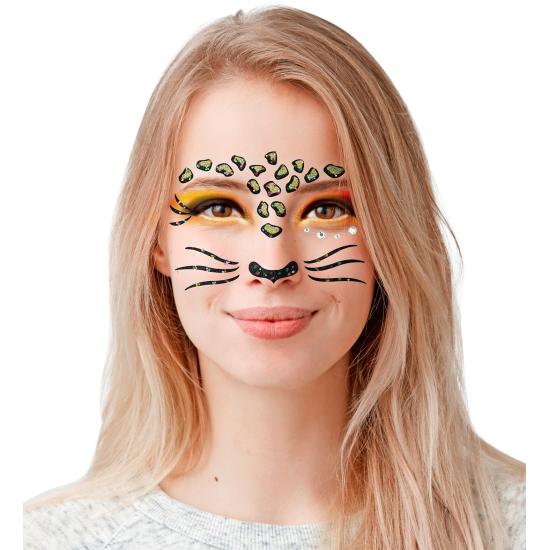 Decoración Adhesiva Cara Tigre Decoración Adhesiva Cara Tigre