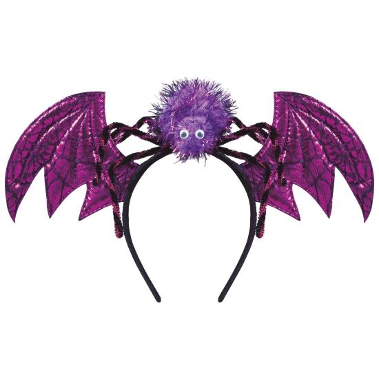 Diadema de Halloween Morada Murciélago Diadema de Halloween Morada Murciélago