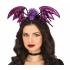 Diadema de Halloween Morada Murciélago Diadema de Halloween Morada Murciélago