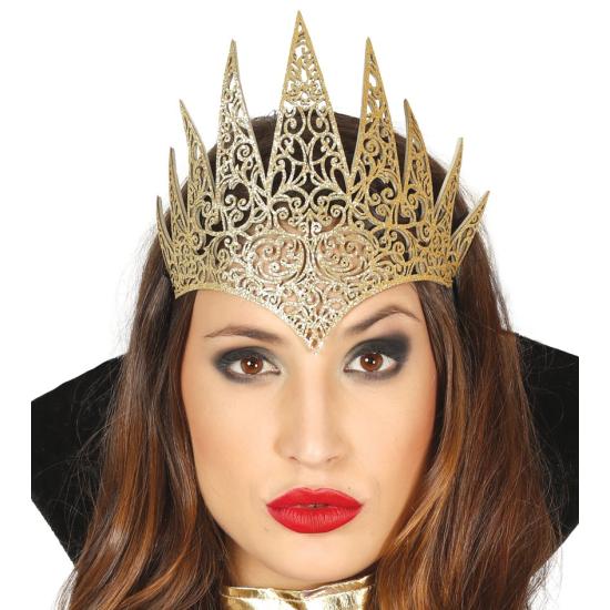 Diadema Dorada de Reina Malvada. Diadema Dorada de Reina Malvada.