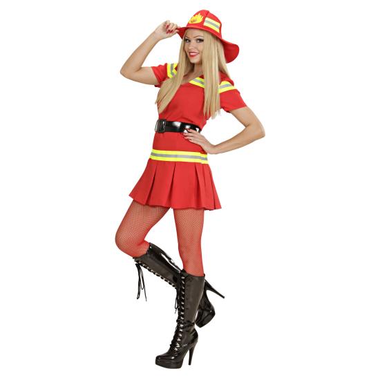 Disfraz  Bombera Rojo Sexy para adulta Disfraz  Bombera Rojo Sexy para adulta