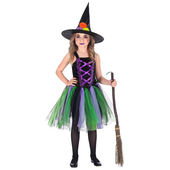Disfraz  Bruja Bonita para niña Disfraz  Bruja Bonita para niña