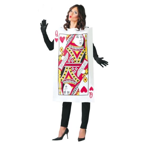 Disfraz  Carta Reina de Corazones adulta Disfraz  Carta Reina de Corazones adulta