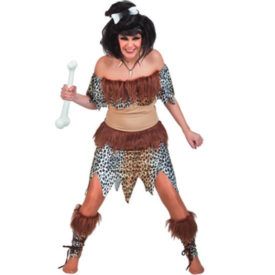 Disfraz  Cavernicola Huesos talla única T-4 adulta Disfraz  Cavernicola Huesos talla única T-4 adulta