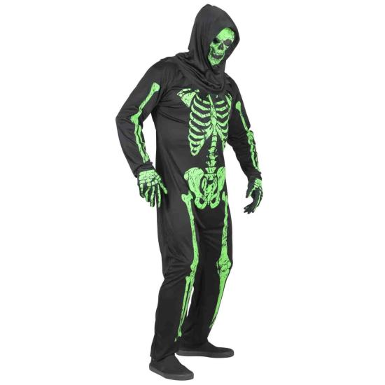 Disfraz  Esqueleto Verde Fluorescente talla adulto Disfraz  Esqueleto Verde Fluorescente talla adulto